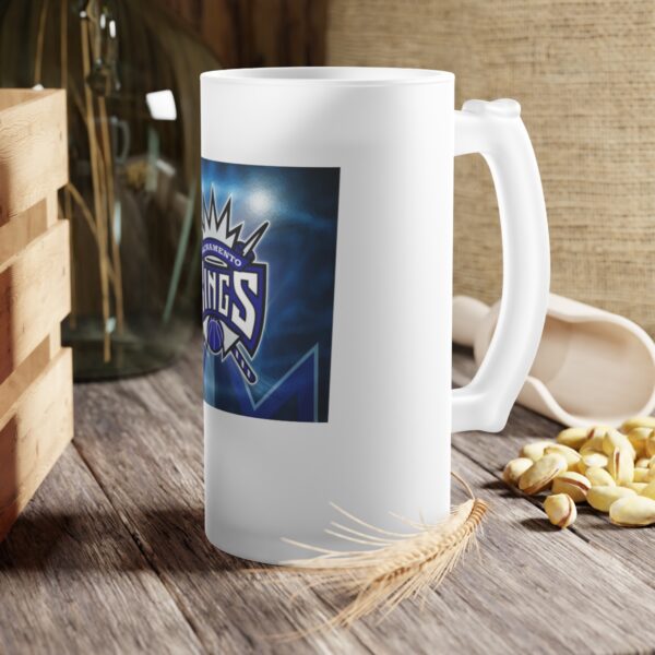 NBA Sacramento Kings Frosted Glass Beer Mug