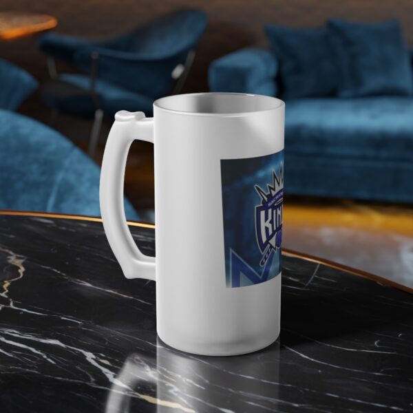 NBA Sacramento Kings Frosted Glass Beer Mug