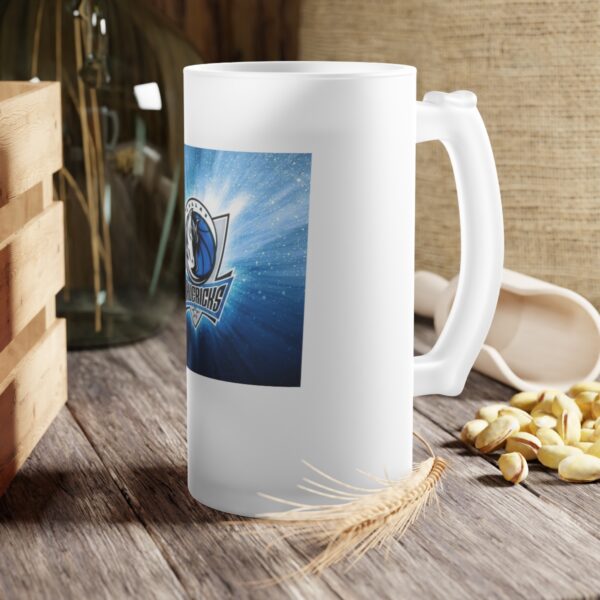 NBA Dallas Mavericks Frosted Glass Beer Mug