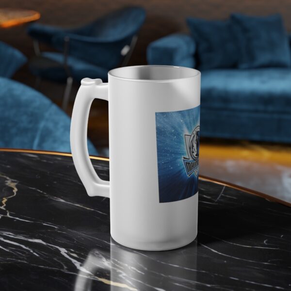 NBA Dallas Mavericks Frosted Glass Beer Mug