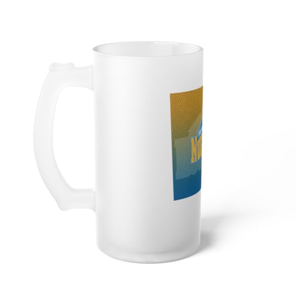 NBA Denver Nuggets Frosted Glass Beer Mug