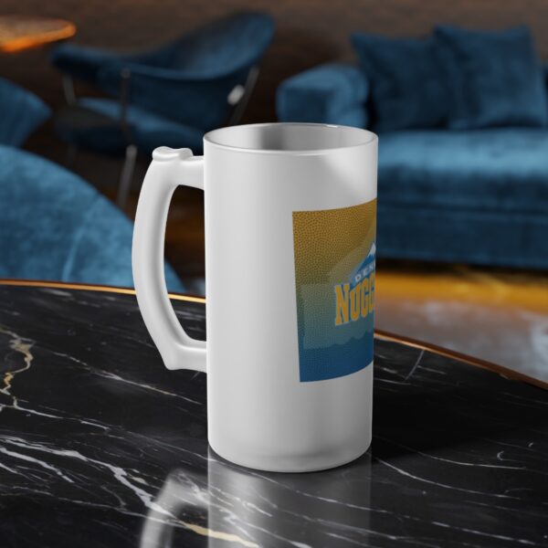 NBA Denver Nuggets Frosted Glass Beer Mug