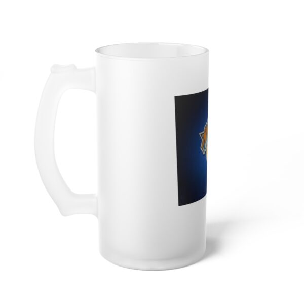 NBA Kicks Frosted Glass Beer Mug