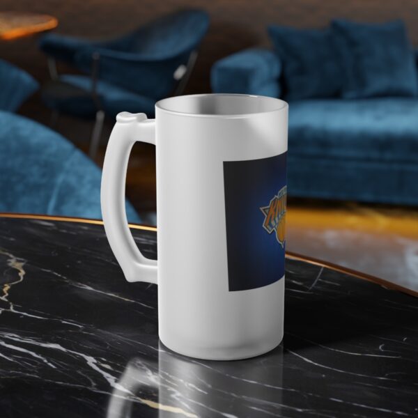 NBA Kicks Frosted Glass Beer Mug