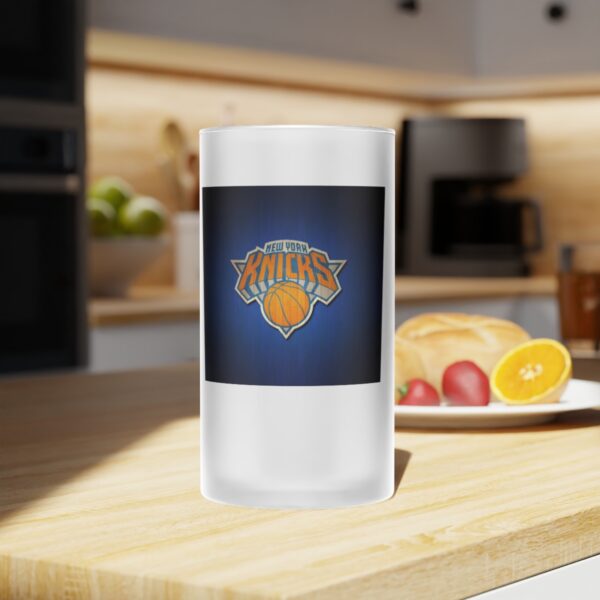 NBA Kicks Frosted Glass Beer Mug