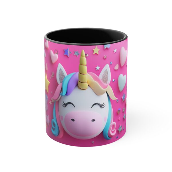 3D cartoon happy unicorn with flowers background pattern in the style of Pixar, adorable eyes, lovely, colorful, pastel colors, light blue wall background, matte  (13)