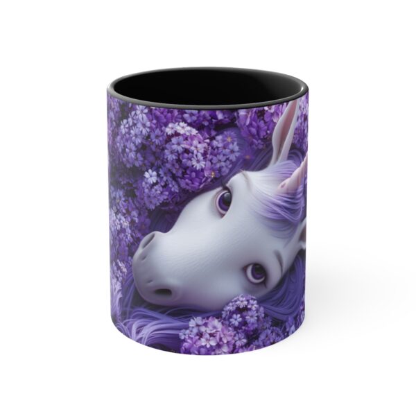 3D cartoon happy unicorn with flowers background pattern in the style of Pixar, adorable eyes, lovely, colorful, pastel colors, light blue wall background, matte  (14)