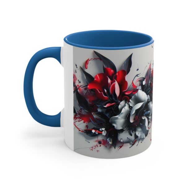 Flower Tea/Coffee Mug, 11oz