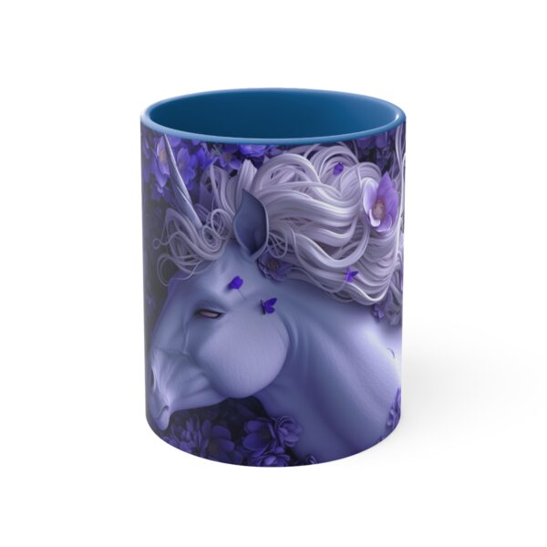 3D cartoon happy unicorn with flowers background pattern in the style of Pixar, adorable eyes, lovely, colorful, pastel colors, light blue wall background, matte  (7)