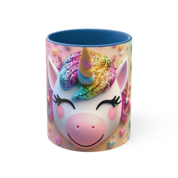 3D cartoon happy unicorn with flowers background pattern in the style of Pixar, adorable eyes, lovely, colorful, pastel colors, light blue wall background, matte  (12)