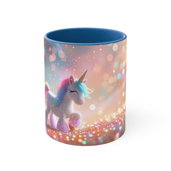 3D cartoon happy unicorn with flowers background pattern in the style of Pixar, adorable eyes, lovely, colorful, pastel colors, light blue wall background, matte  (33)