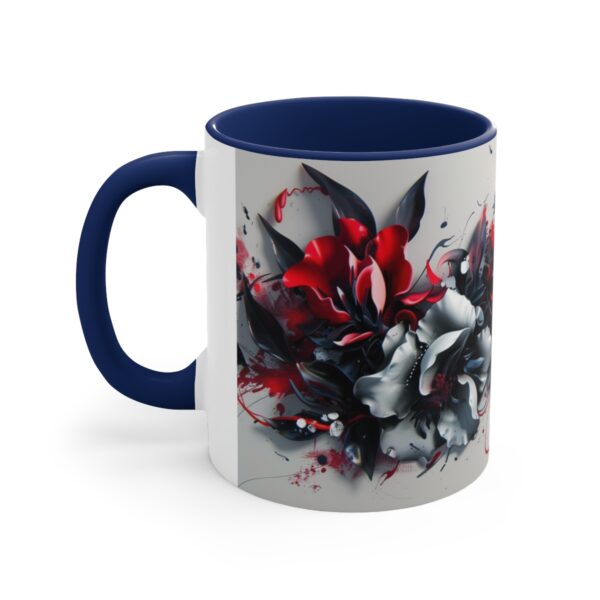 Flower Tea/Coffee Mug, 11oz