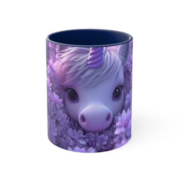 3D cartoon happy unicorn with flowers background pattern in the style of Pixar, adorable eyes, lovely, colorful, pastel colors, light blue wall background, matte  (47)