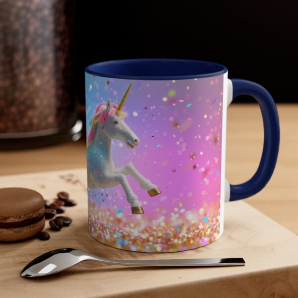 3D cartoon happy unicorn with flowers background pattern in the style of Pixar, adorable eyes, lovely, colorful, pastel colors, light blue wall background, matte  (32)