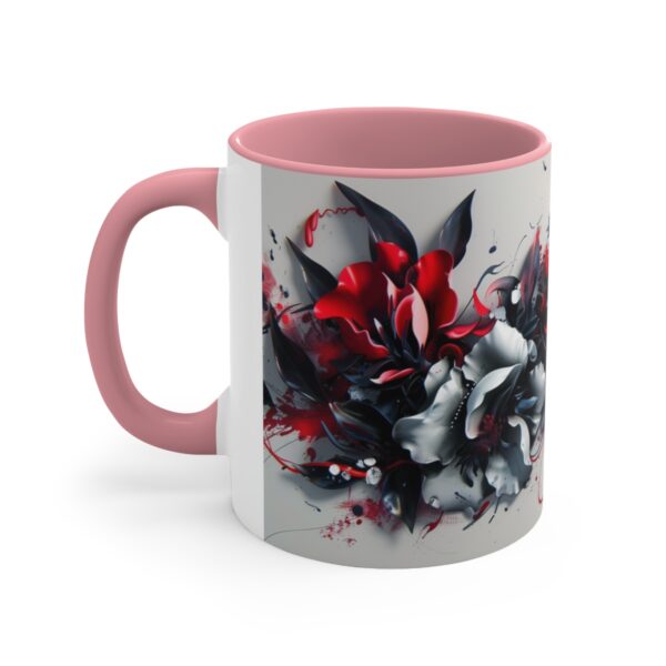 Flower Tea/Coffee Mug, 11oz