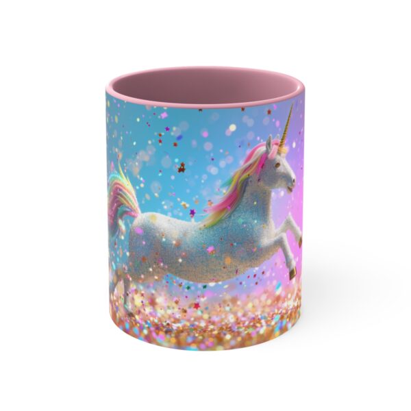 3D cartoon happy unicorn with flowers background pattern in the style of Pixar, adorable eyes, lovely, colorful, pastel colors, light blue wall background, matte  (32)