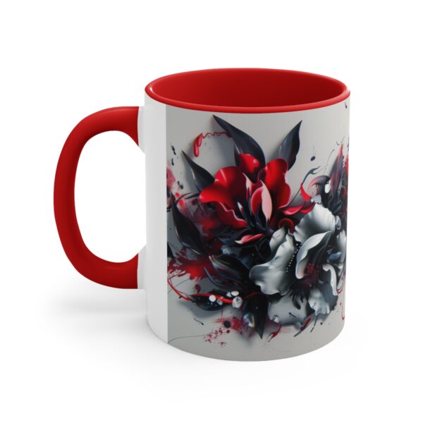 Flower Tea/Coffee Mug, 11oz