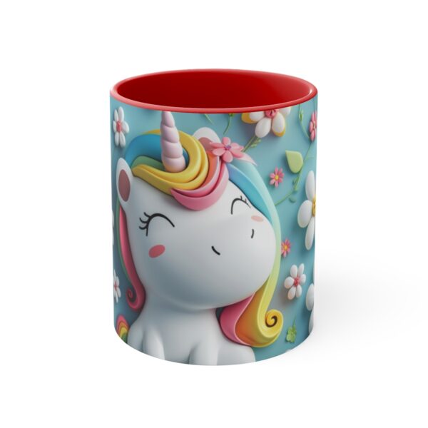 3D cartoon happy unicorn with flowers background pattern in the style of Pixar, adorable eyes, lovely, colorful, pastel colors, light blue wall background, matte  (19)