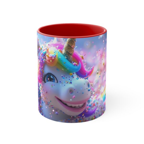 3D cartoon happy unicorn with flowers background pattern in the style of Pixar, adorable eyes, lovely, colorful, pastel colors, light blue wall background, matte  (9)