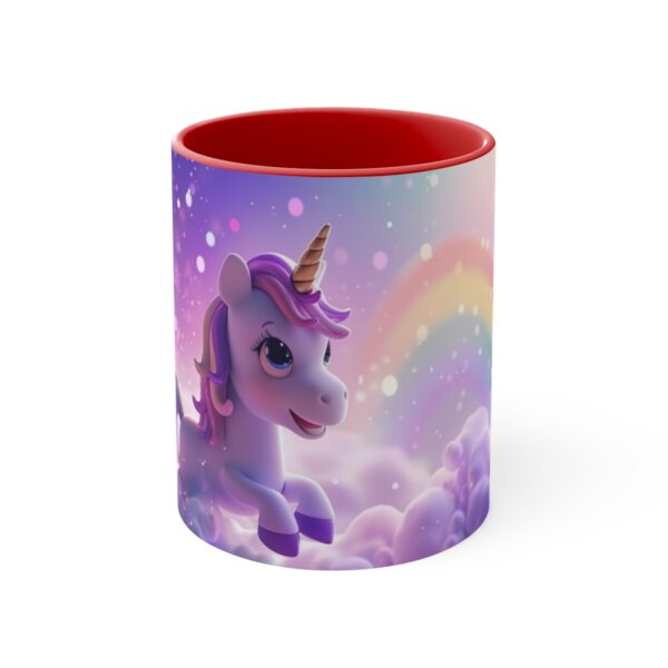 3D cartoon happy unicorn with flowers background pattern in the style of Pixar, adorable eyes, lovely, colorful, pastel colors, light blue wall background, matte  (35)