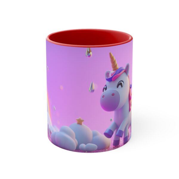 3D cartoon happy unicorn with flowers background pattern in the style of Pixar, adorable eyes, lovely, colorful, pastel colors, light blue wall background, matte  (36)