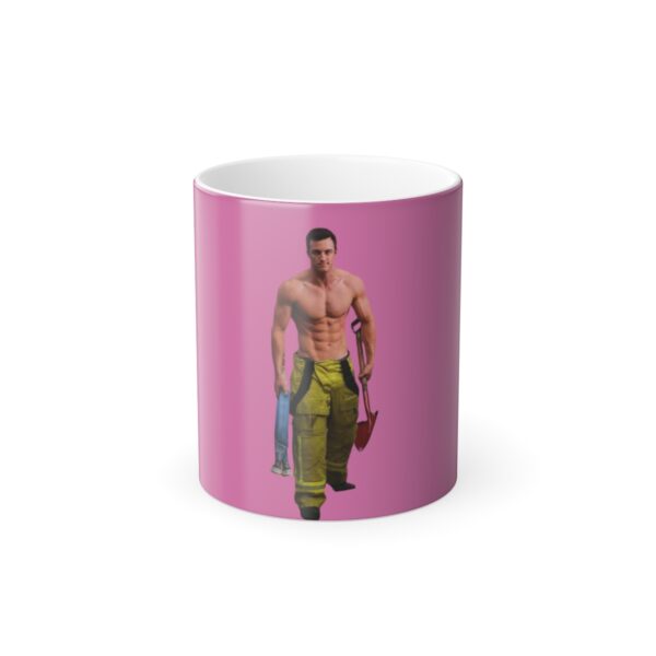 When mug get hot a firefighter Morphs, 11oz