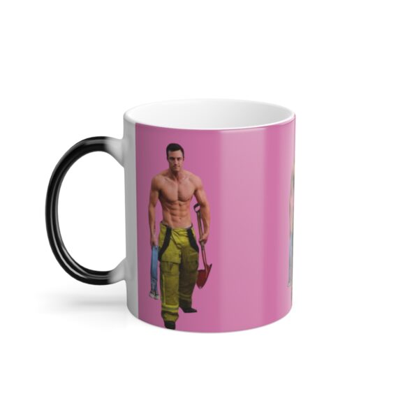 When mug get hot a firefighter Morphs, 11oz