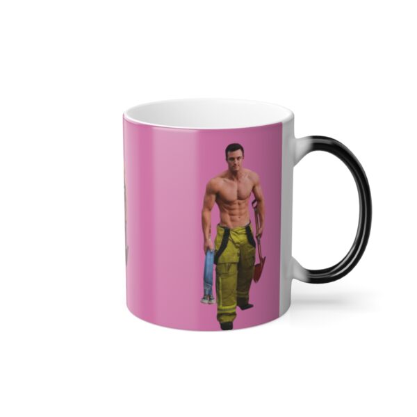 When mug get hot a firefighter Morphs, 11oz